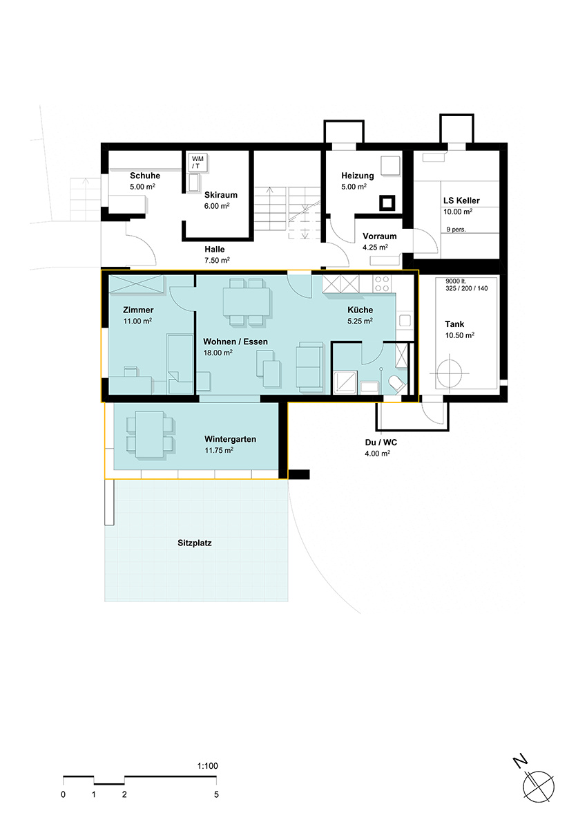 Zweiter Bauplan nach der CAD-Neuzeichnung