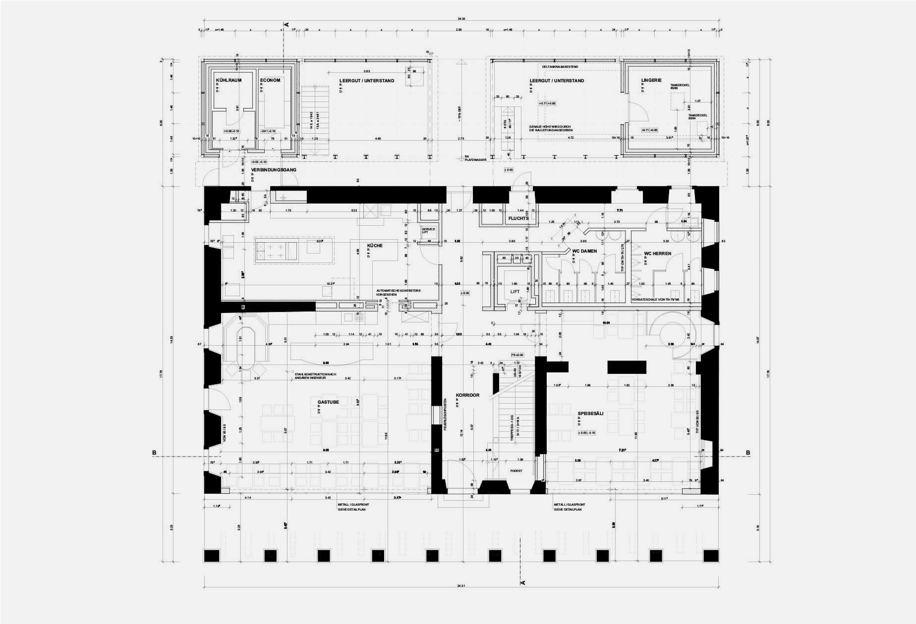 Digitalisierter CAD-Plan – Beispielresultat